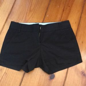 Black J.Crew Shorts